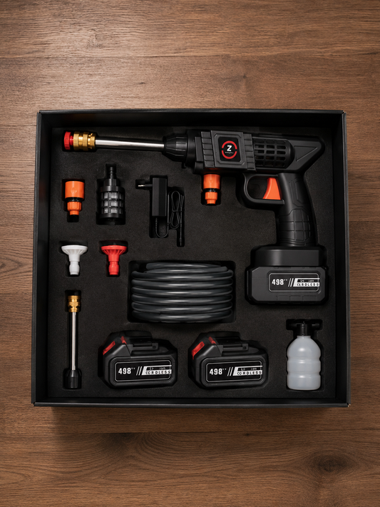 Pistola ad acqua ad alta pressione cordless